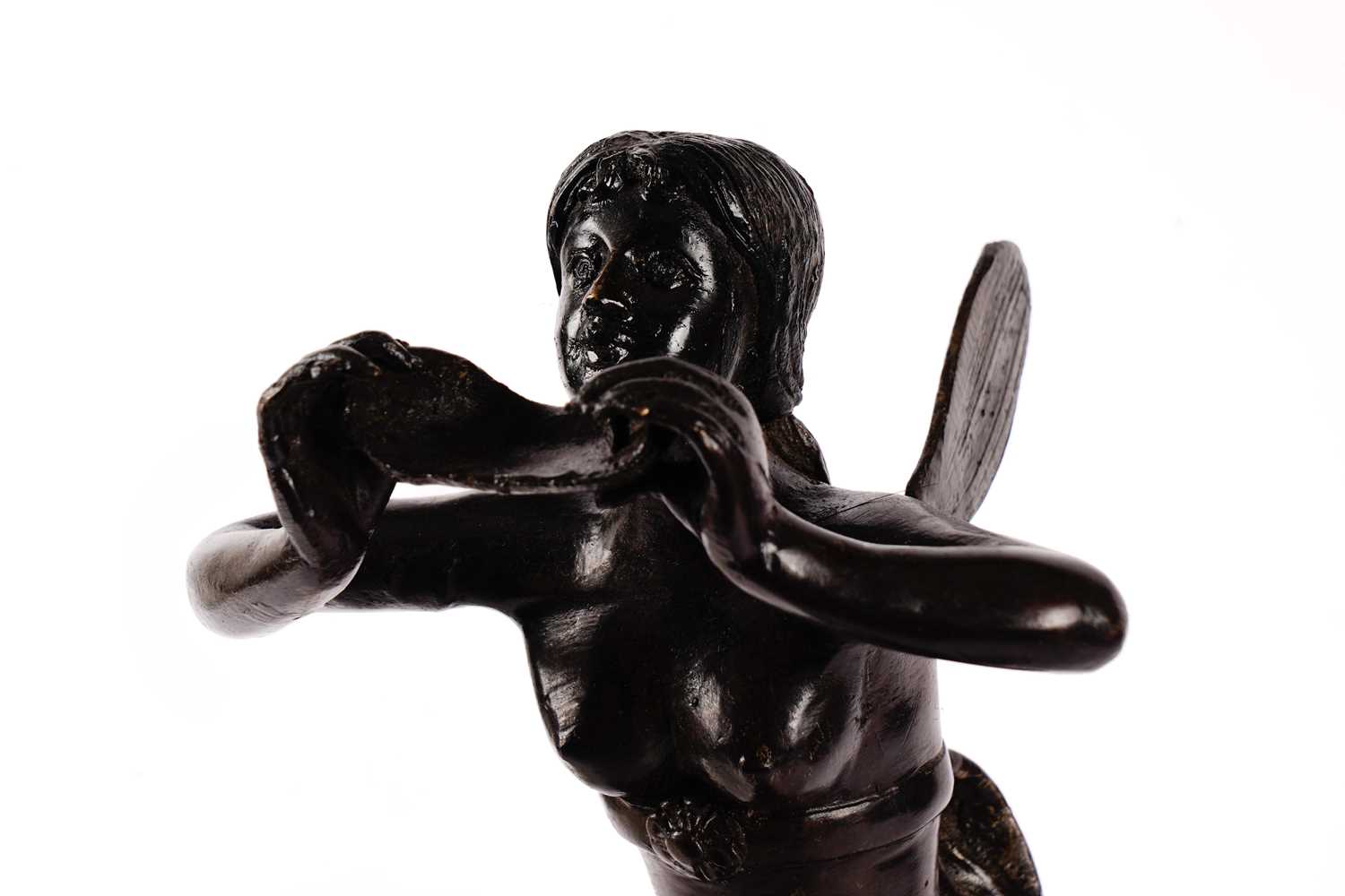 An early 20th Century bronze figure of a fairy - Image 3 of 5