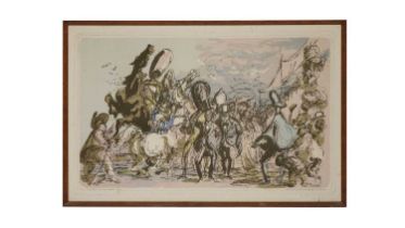 Feliks Topolski - This England | lithograph