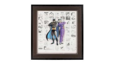 Warner Brothers Studios - The Joker Storyboard | limited edition lithograph signed by Mark Hamill