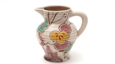 Clarice Cliff floral jug
