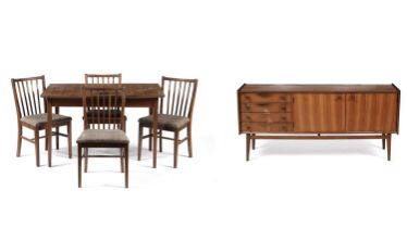 A Younger Ltd: A mid-century teak dining room suite