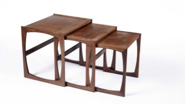 G Plan - Quadrille: A retro teak nest of tables