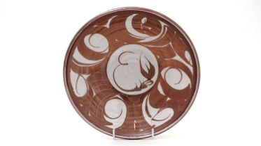 Edgar Campden copper lustre bowl