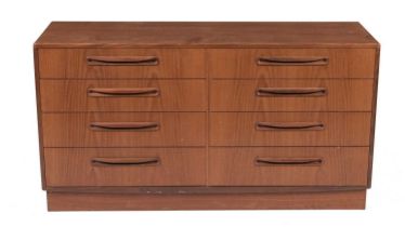 Victor B Wilkins for G Plan - Fresco: A retro teak chest of drawers