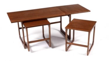 McIntosh of Kirkcaldy: A retro teak extending nest of tables