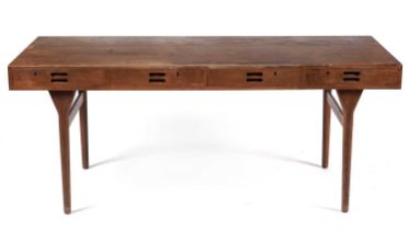 Nanna Ditzel for Soren Willadsen - Model 93/4: A retro Scandinavian teak desk