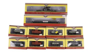 A selection of Oxford Rail 00-gauge rolling stock