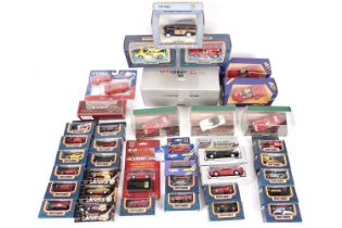 A selection of Ferrari diecast model cars