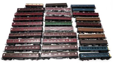 A selection of 00-gauge carriages