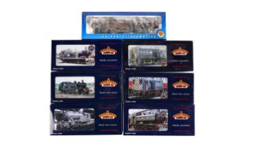 A selection of Bachmann 00-gauge diesel and steam locomotives