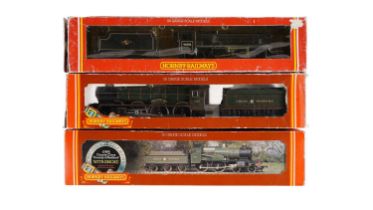 Three boxed Hornby 00-gauge locomotives