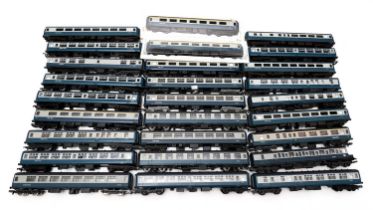Inter-city rail cars and carriages by Hornby, Lima and others