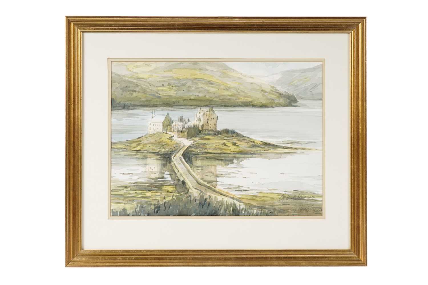 George Musther Hutchinson - Eilean Donan Castle | watercolour