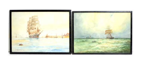 William Minshall Birchall - Marine Commercials, and The Homecoming | watercolour