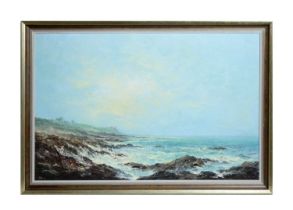 Alfred Allan - Crashing Waves and Clear Skies | acrylic