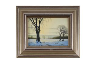 Robert Ritchie - Sunset Over Snow | oil