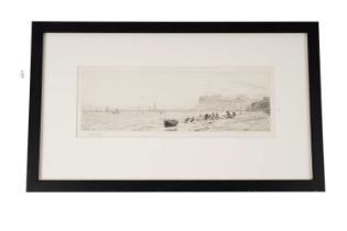 William Lionel Wyllie - Whitby | drypoint