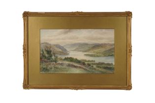 Ralph Morley - Ullswater from Swarth Fell | watercolour