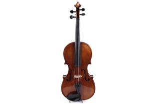 Viola labelled Wilhelm Paul Kunz 1957