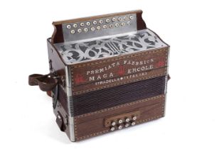 Maga Ercole button accordion