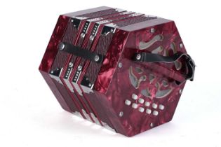 20 button Anglo concertina