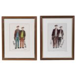 Terence McArdle - Howay the Lads | watercolour / Northumbrian Pitmen | print