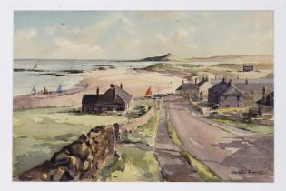 Ronald Lambert Moore - Newton Village | watercolour