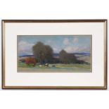 Walter John James - Pastoral Vista | pastel