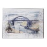 Derek Dalton - Wear Area Series - Sunderland Chevron | watercolour