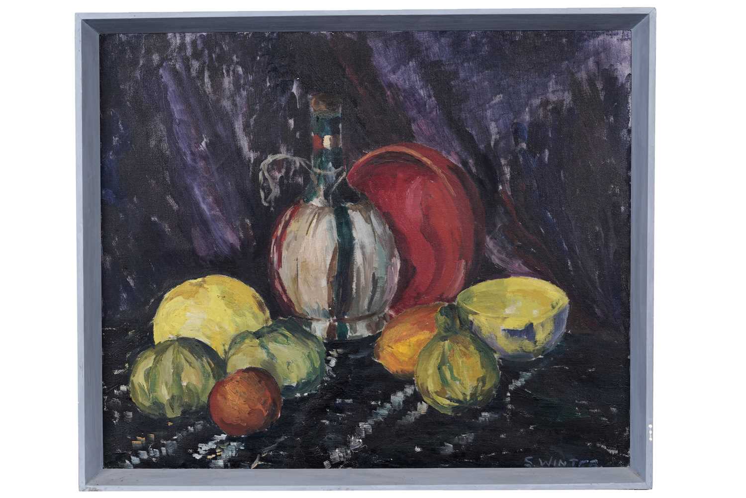 S. Winter - Still Life with a Citrus Fruit | oil