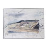 Derek Dalton - Wear Area Series - Killhope Slope | watercolour