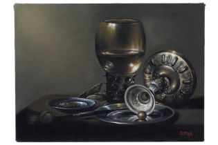 Anmed - Still Life with a Prunted Goblet | acrylic