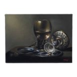 Anmed - Still Life with a Prunted Goblet | acrylic