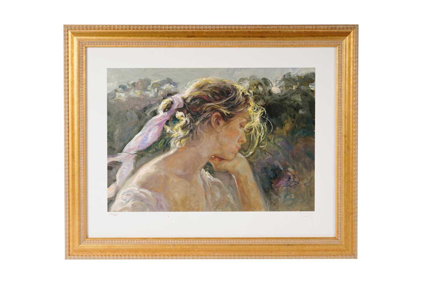 After Jose Royo - The Pink Ribbon | signed limited edition print