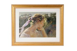 After Jose Royo - The Pink Ribbon | signed limited edition print