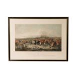 After Anson Ambrose Martin - The Bedale Hunt | hand coloured engraving