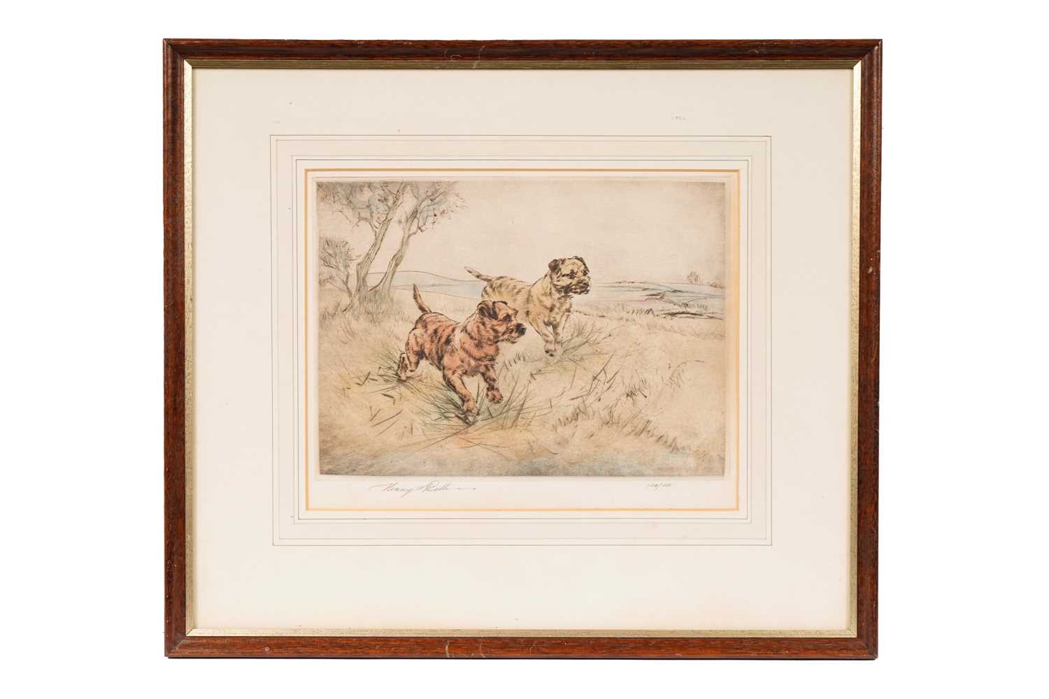 Henry Wilkinson - Border Terriers | limited edition etching