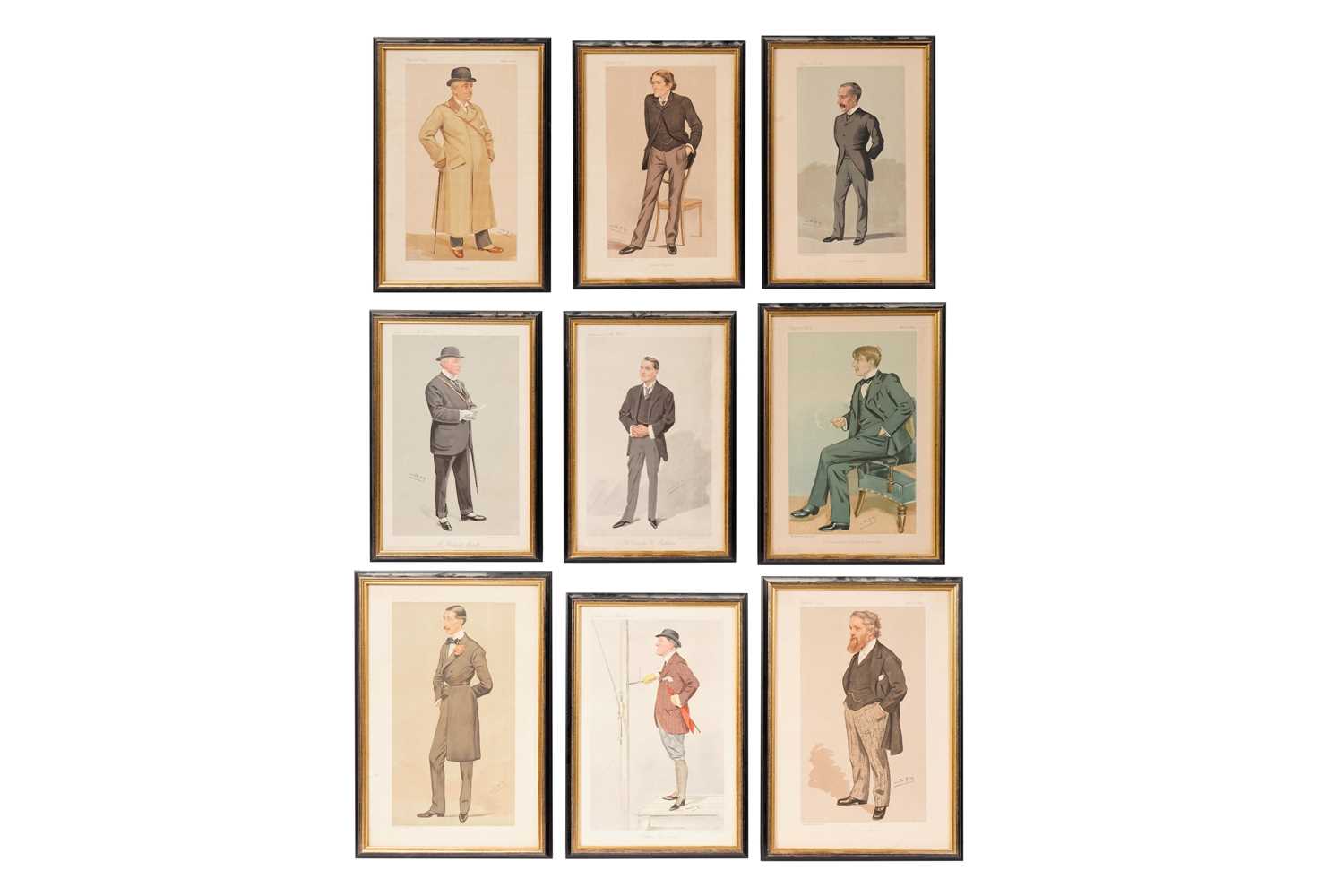 Spy - Nine Portraits of Gentlemen | chromolithographs