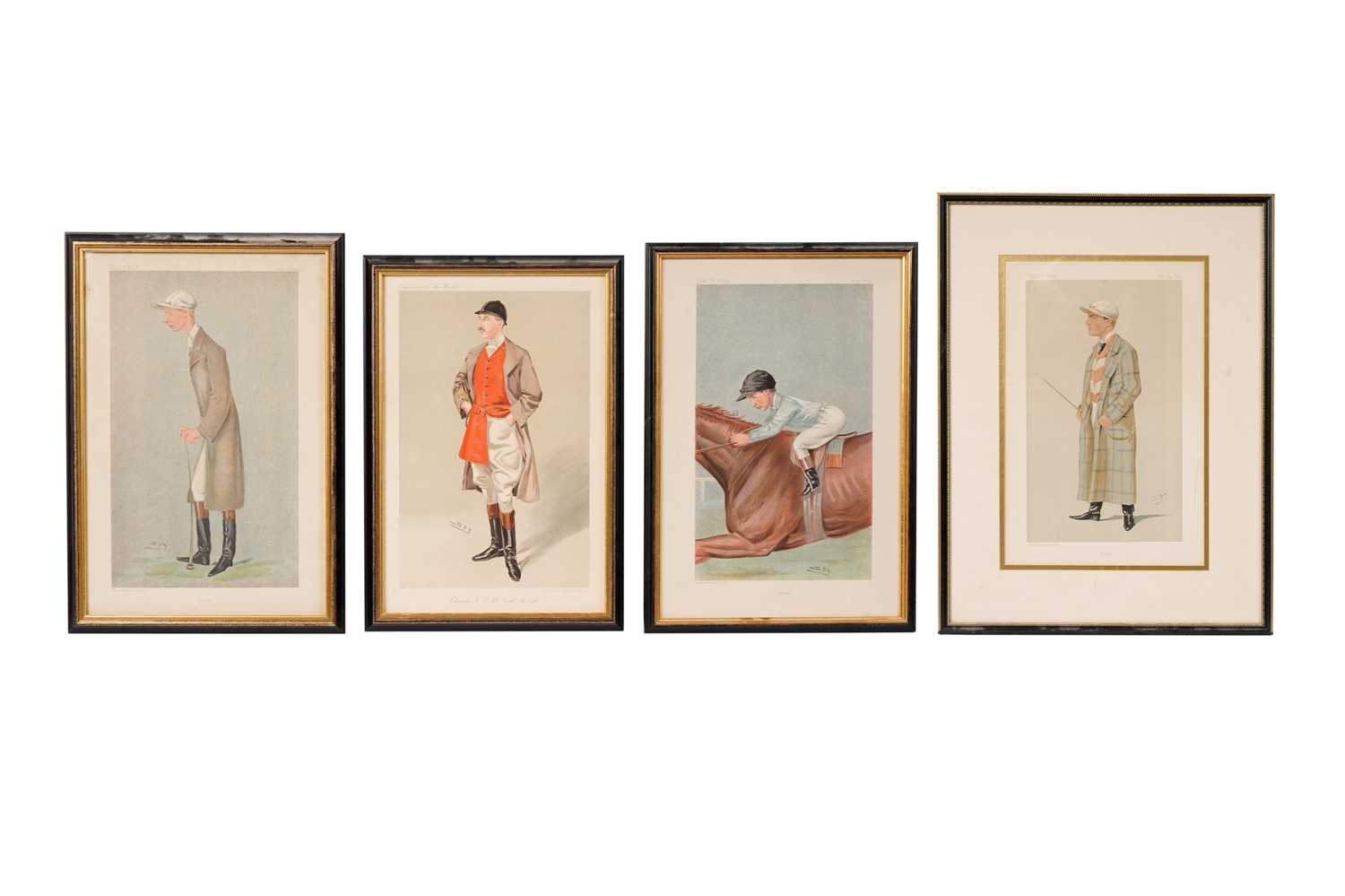 Spy - Four portraits of an equestrian theme | chromolithographs