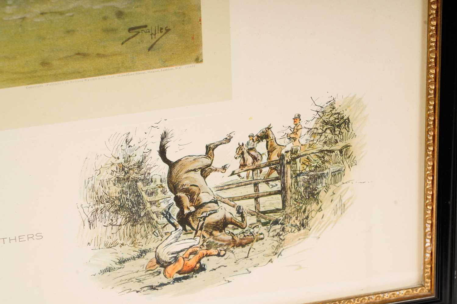 "Snaffles" Charles Johnson Payne - Happy Are They Who Hunt For Their Own Pleasure | print - Image 6 of 6