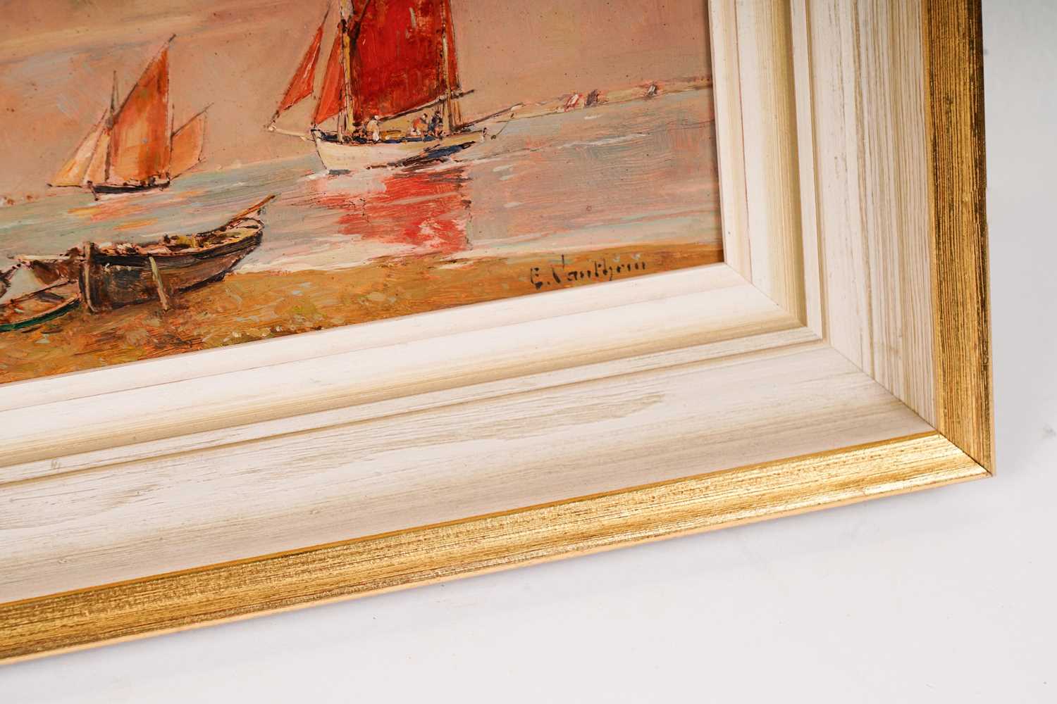 E. Nanthem - A Pair of French Marine Views | oil on panel - Image 2 of 6