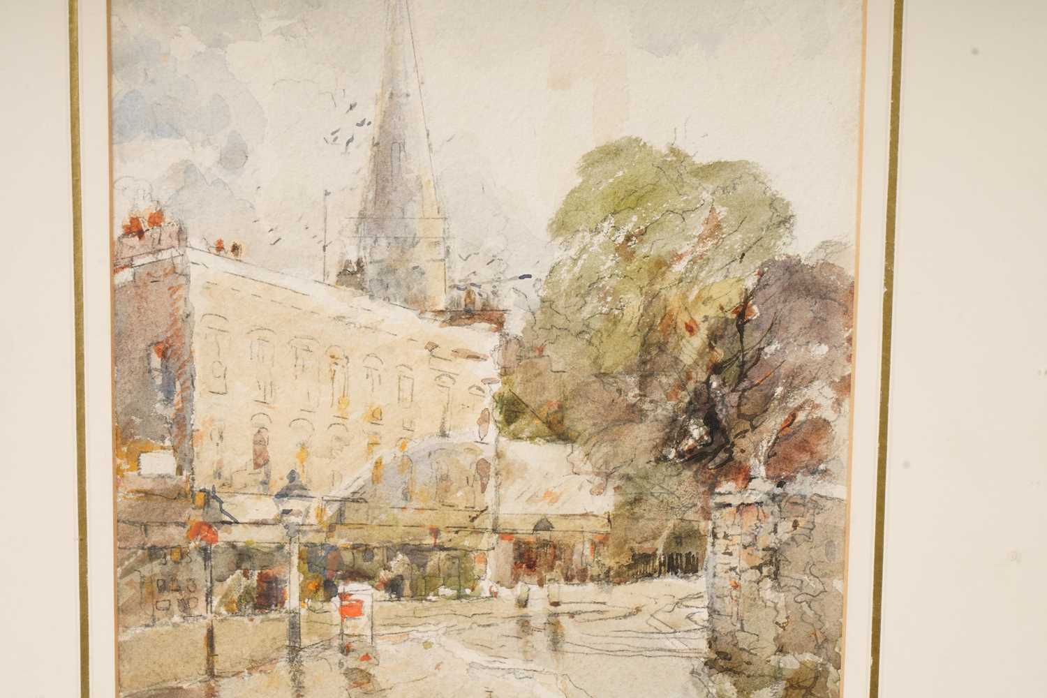 George Edward Horton - After the Rain, Stoke Newington, London | watercolour - Image 3 of 3