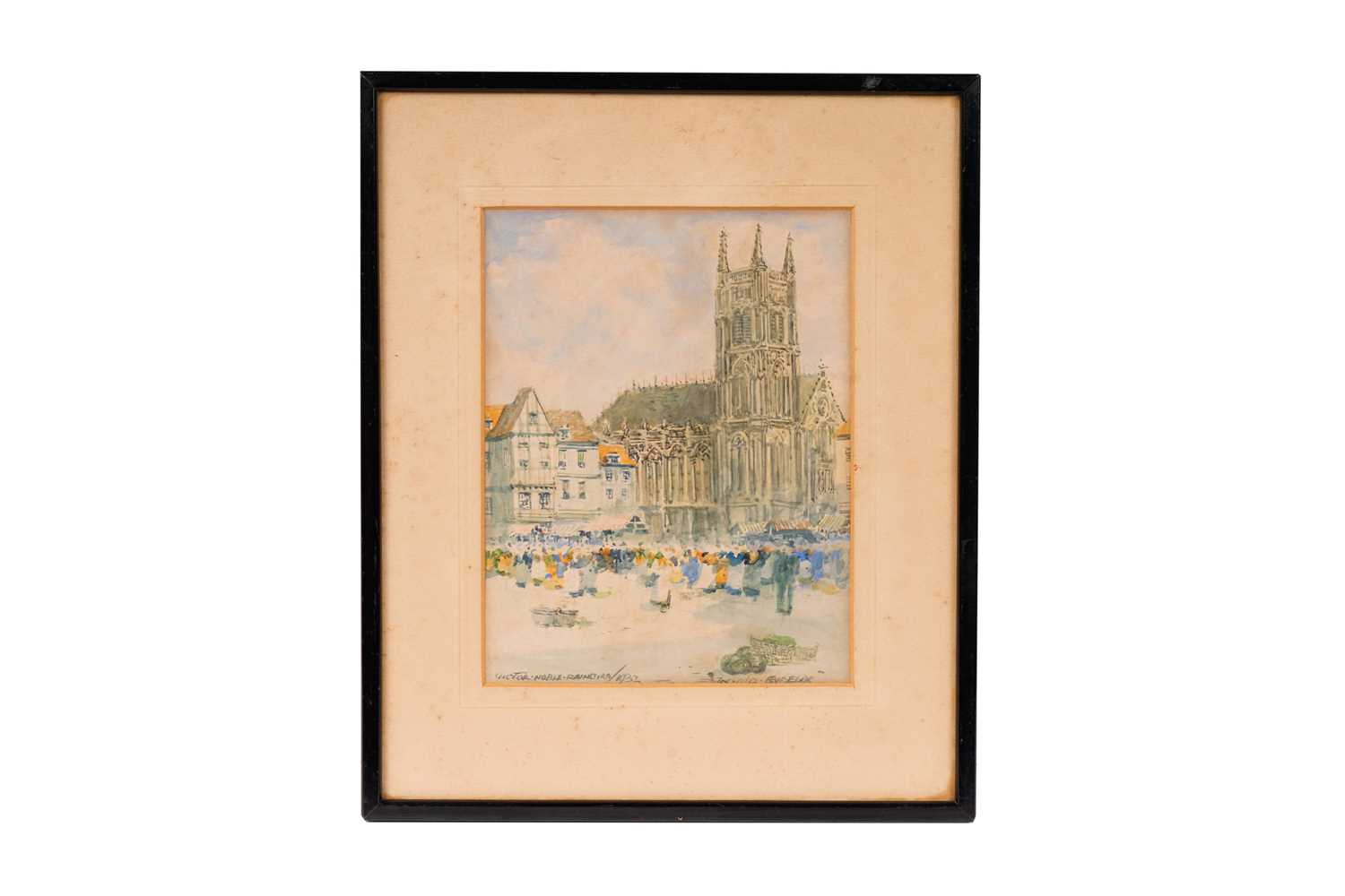 Victor Noble Rainbird - Evreux Cathedral | watercolour