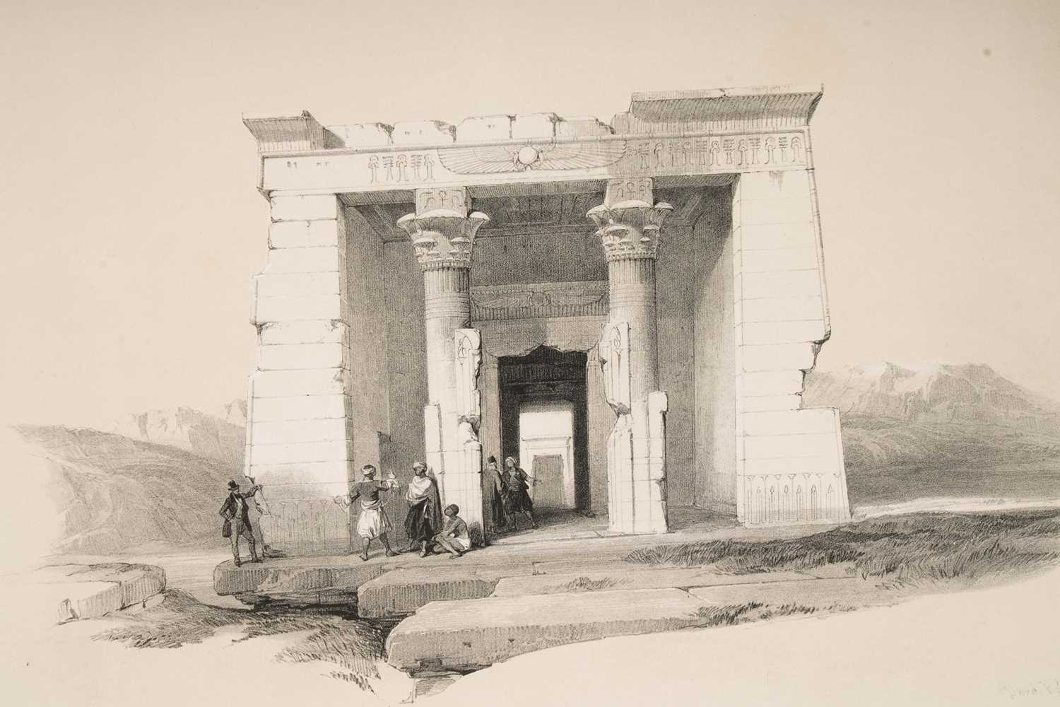 After David Roberts RA RBA - Temple of Dendur, Nubia and Great Spinx | lithographs - Image 10 of 10