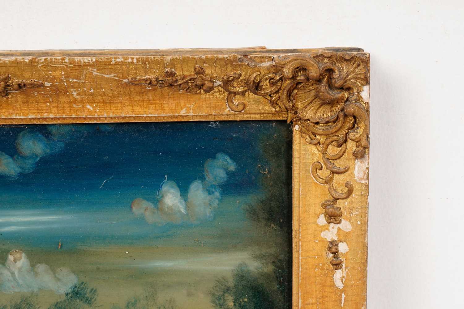 19th Century British School - Underwater View of Fish and a Cowrie Shell | reverse glass painting - Image 5 of 5