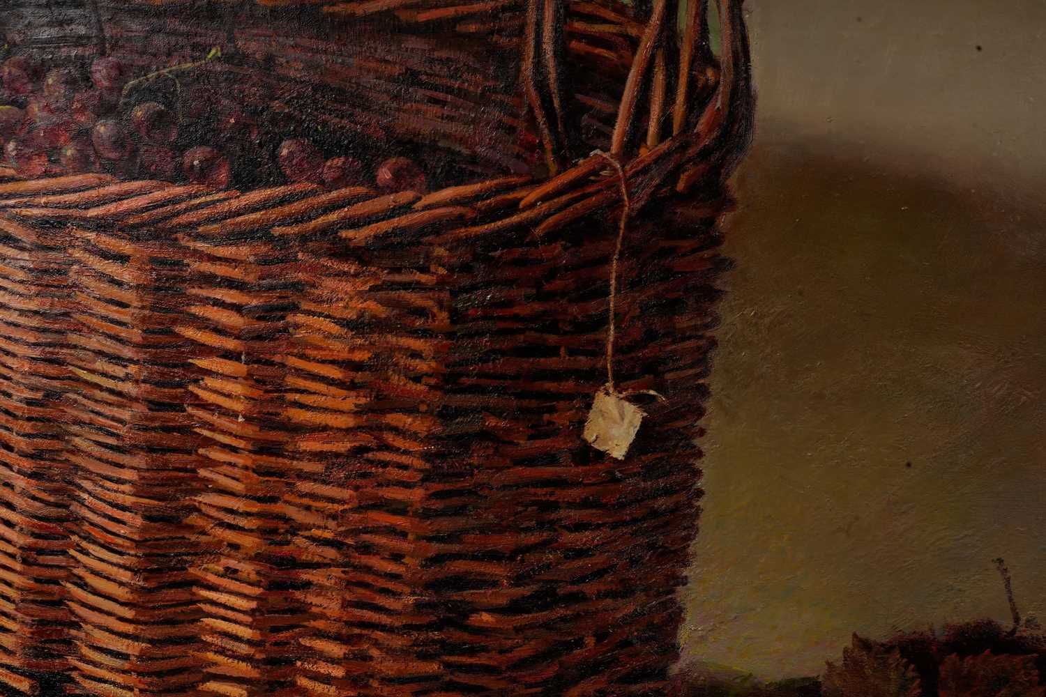 Enrique Azocar - The Basket... Abandoned | oil - Image 3 of 3