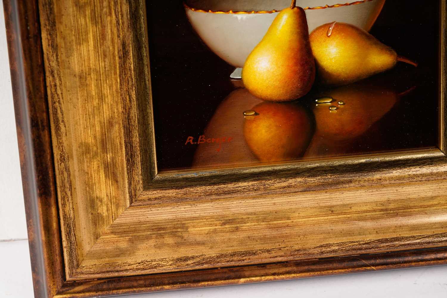 Ronald Berger - Porcelain and Pears | oil - Image 4 of 5