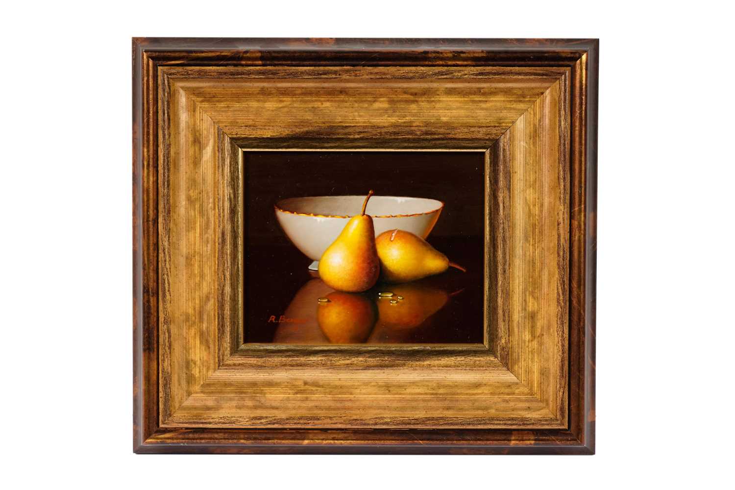 Ronald Berger - Porcelain and Pears | oil