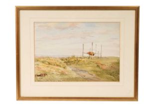 Robert Thorburn Ross RSA - Goswick Northumberland | watercolour