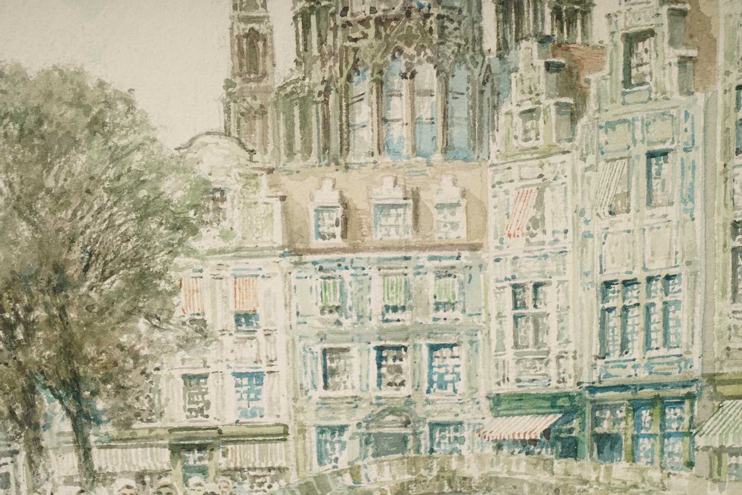 Victor Noble Rainbird - An Impression, Ghent | watercolour - Image 3 of 4